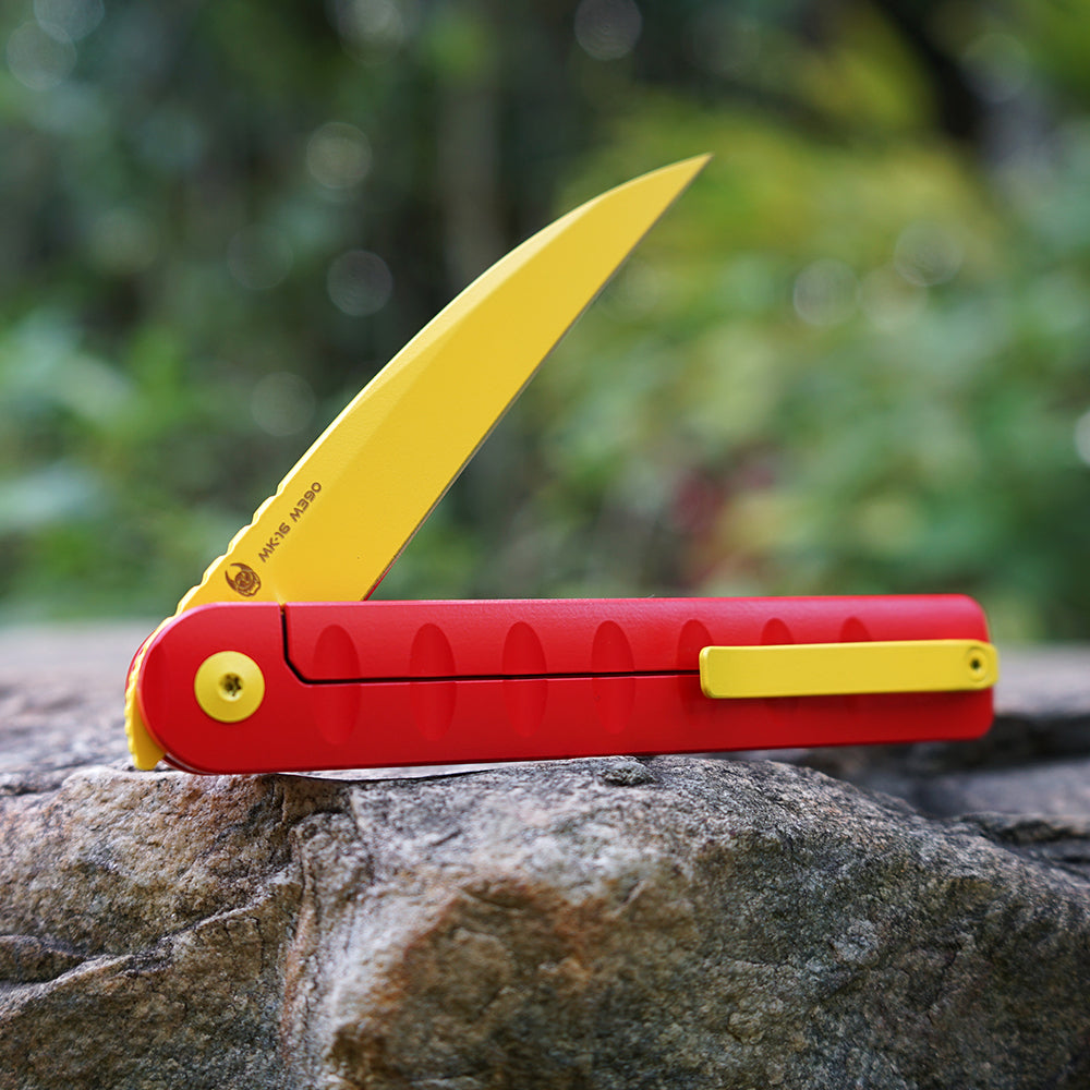 Pipefish(Mk-16(Rs) M390 Blade Special Edition Cerakote Ceramic Coating,Only 6 In Quantity