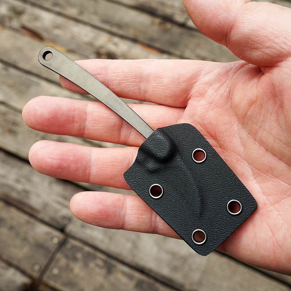 MK-17 14C28N/M390 Steel Mini Claw Knife Stone Washing/DLC
