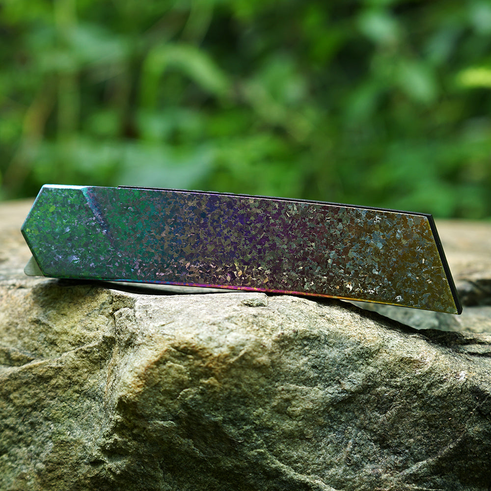 Mocenary MK-05(C) Original No-Screw M390 Blade Folding Pocket Knife Outdoor Camping Gear Mortise-Tenon Quick-Release EDC