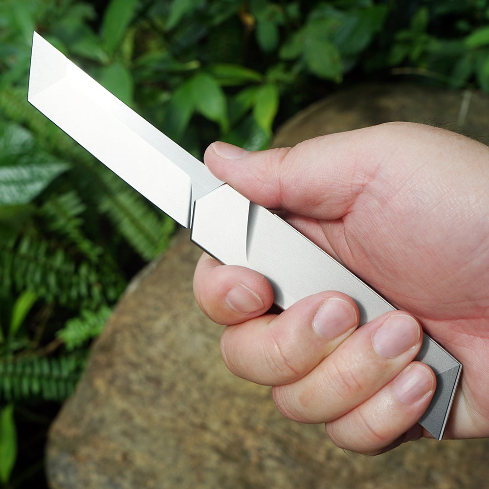 Mocenary MK-05(A) Original No-Screw M390 Blade Folding Knife Pocket Knife Mortise-and-Tenon Joints Quick Disassembly And Assembly EDC