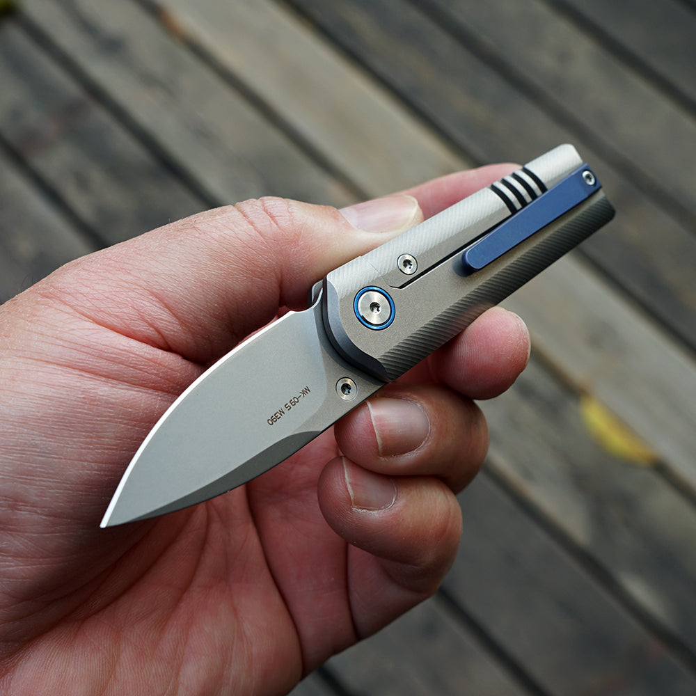 Mocenary Mini M390 Pocket Folding Knife Outdoor Tool EDC Knife MK-09S
