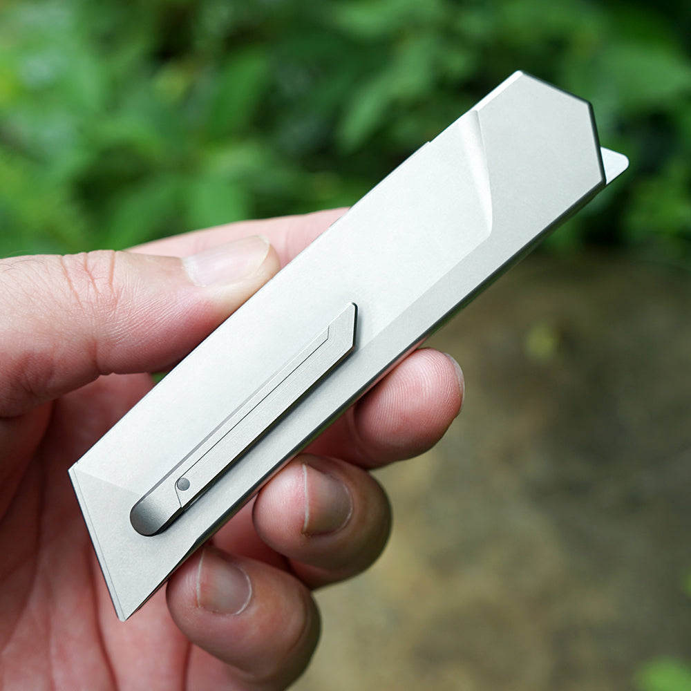 Mocenary MK-05(A) Original No-Screw M390 Blade Folding Knife Pocket Knife Mortise-and-Tenon Joints Quick Disassembly And Assembly EDC