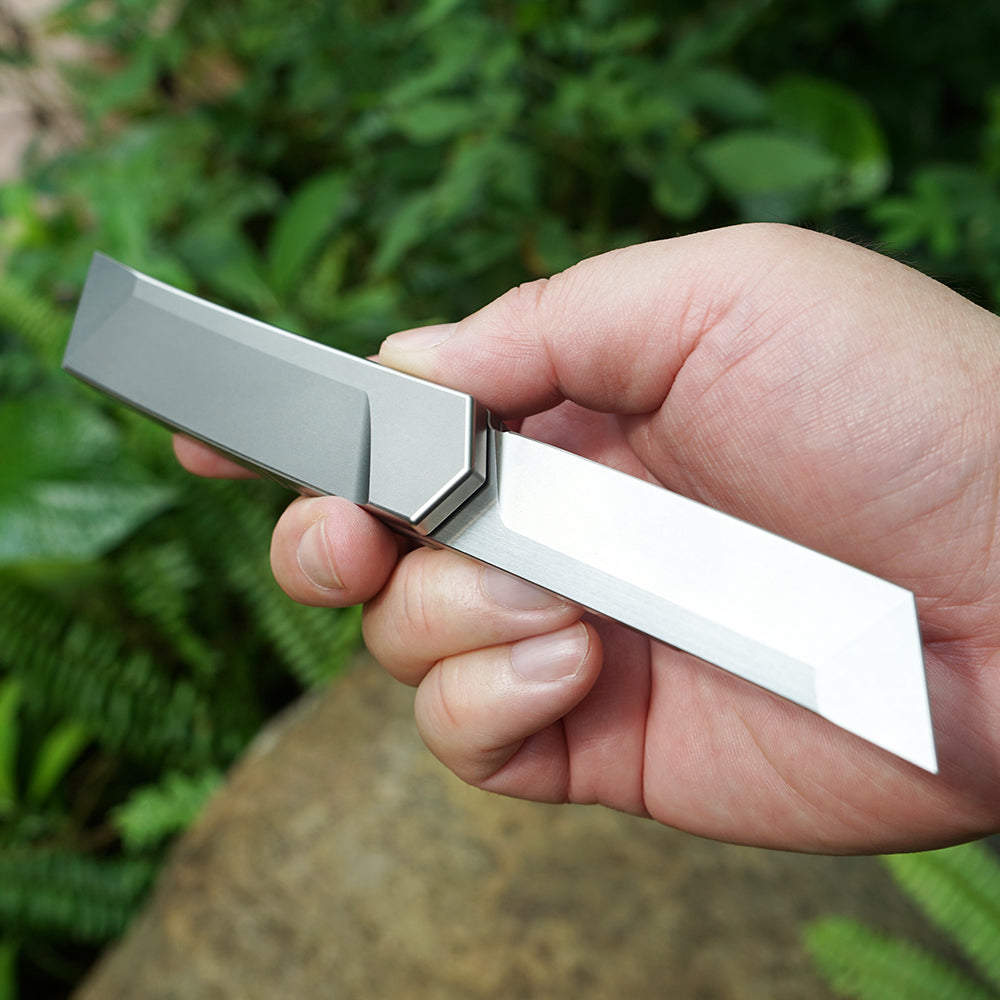 Mocenary MK-05(A) Original No-Screw M390 Blade Folding Knife Pocket Knife Mortise-and-Tenon Joints Quick Disassembly And Assembly EDC