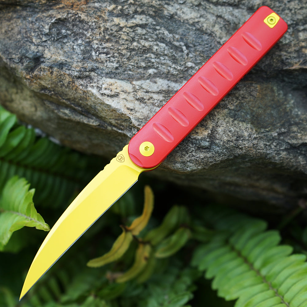 Pipefish(Mk-16(Rs) M390 Blade Special Edition Cerakote Ceramic Coating,Only 6 In Quantity