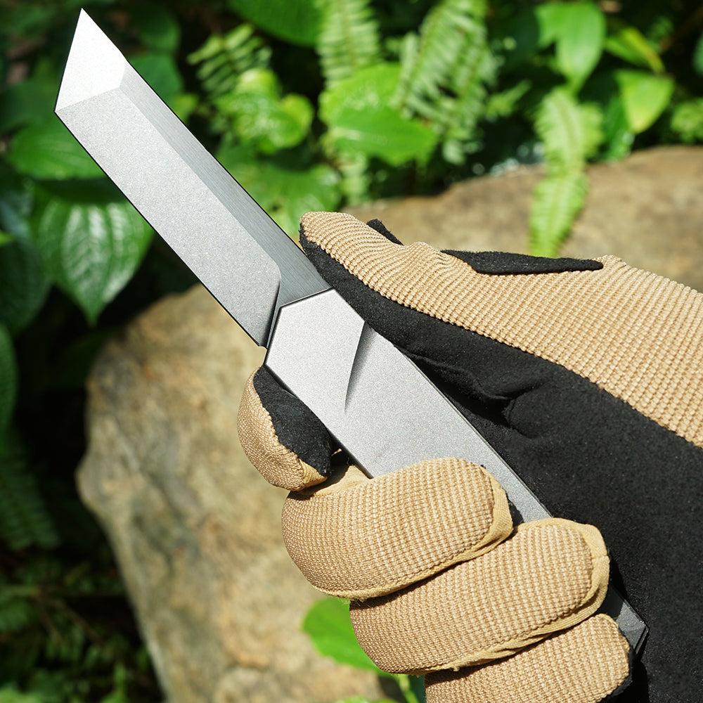 Mocenary MK-05(B) DLC Original No-Screw M390 Steel Folding Pocket Knife Outdoor Camping Gear Mortise-Tenon Quick-Release EDC