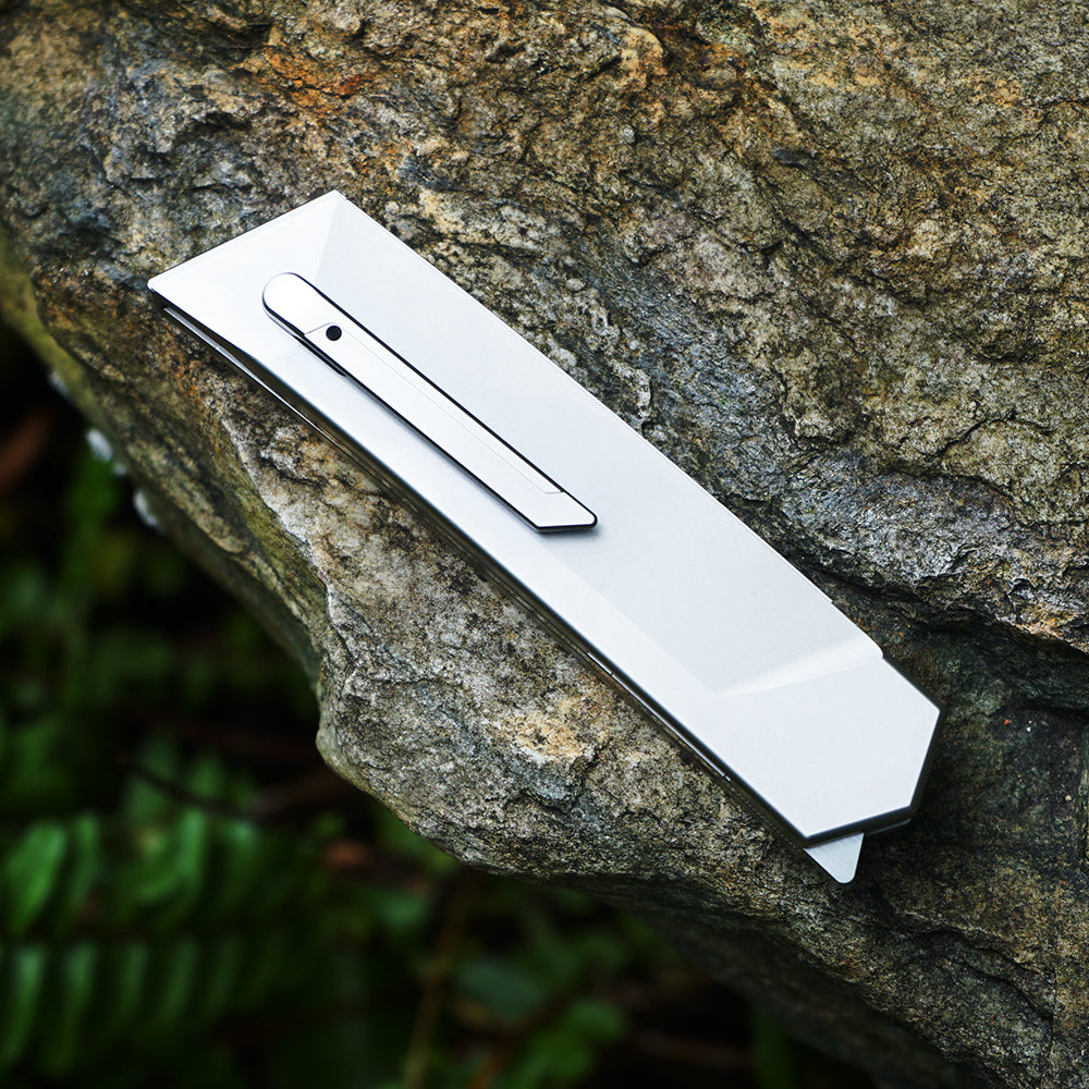 Mocenary MK-05(A) Original No-Screw M390 Blade Folding Knife Pocket Knife Mortise-and-Tenon Joints Quick Disassembly And Assembly EDC