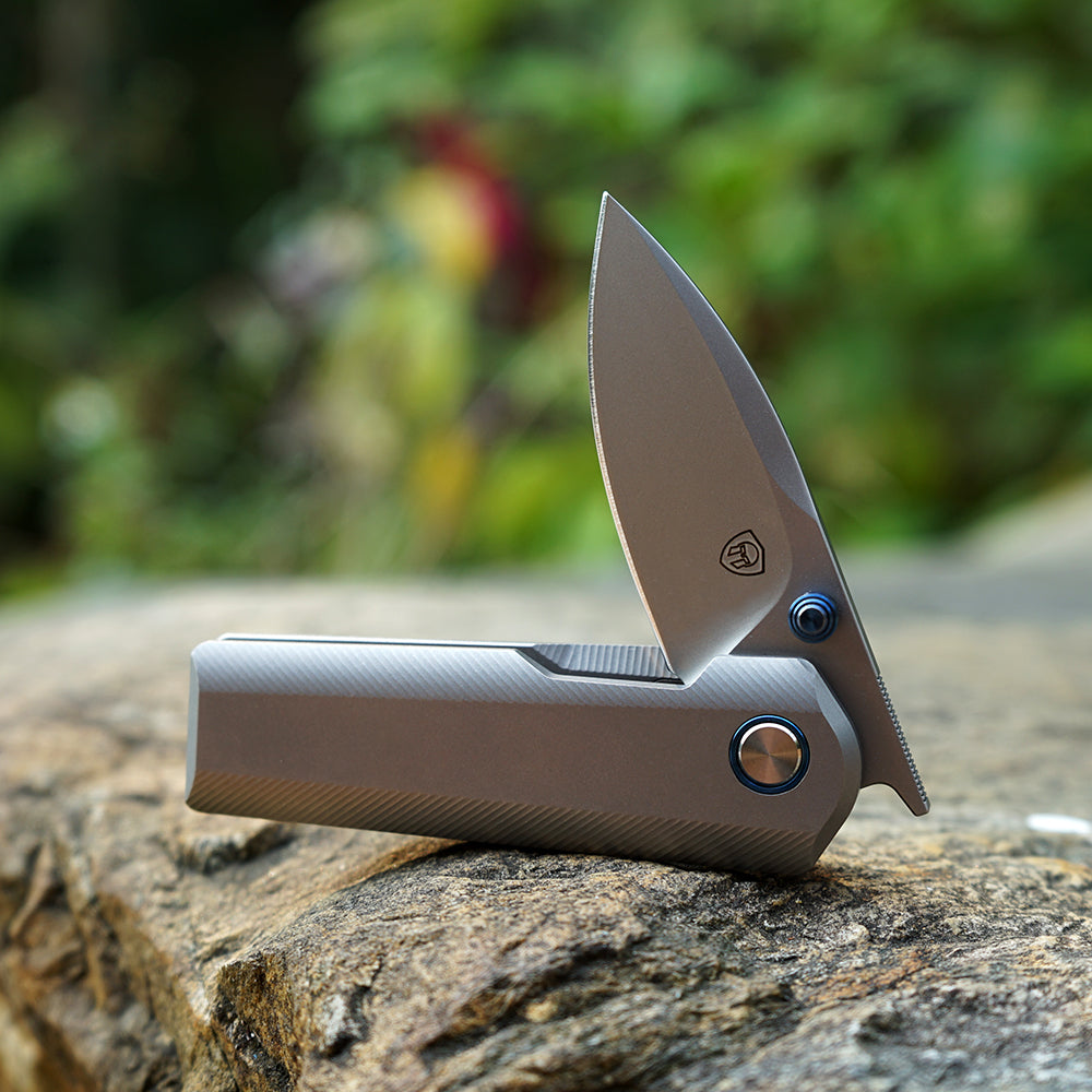 Mocenary Mini M390 Pocket Folding Knife Outdoor Tool EDC Knife MK-09S