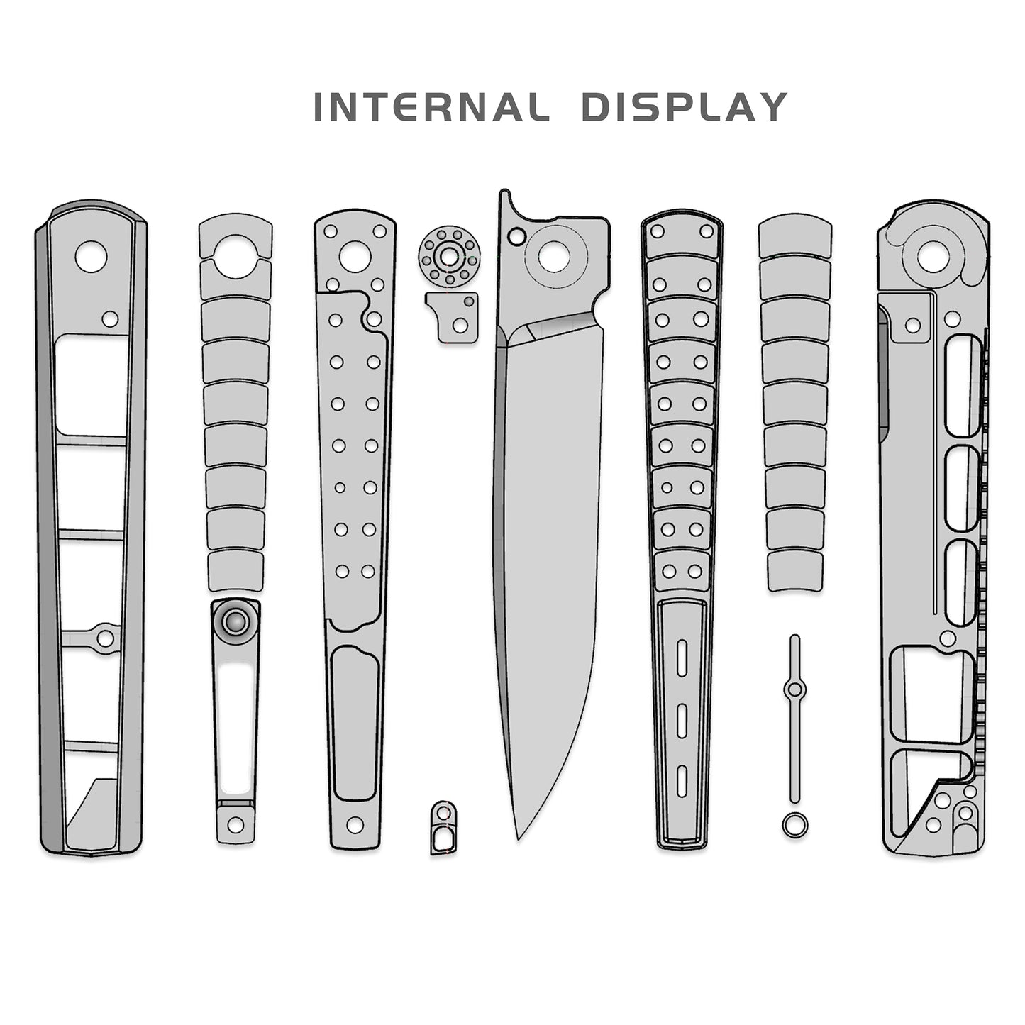“SS Snake” MK-25 Böhler M398 Steel Semi-Integral Handle Inlaid With Fritillary Front-Flipper Opener Limited Edition In 2025 Delivery December 2025