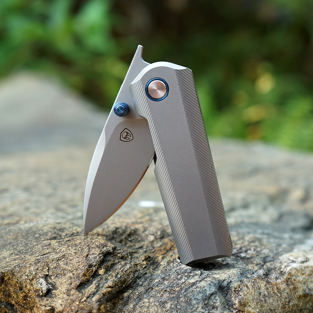 Mocenary Mini M390 Pocket Folding Knife Outdoor Tool EDC Knife MK-09S