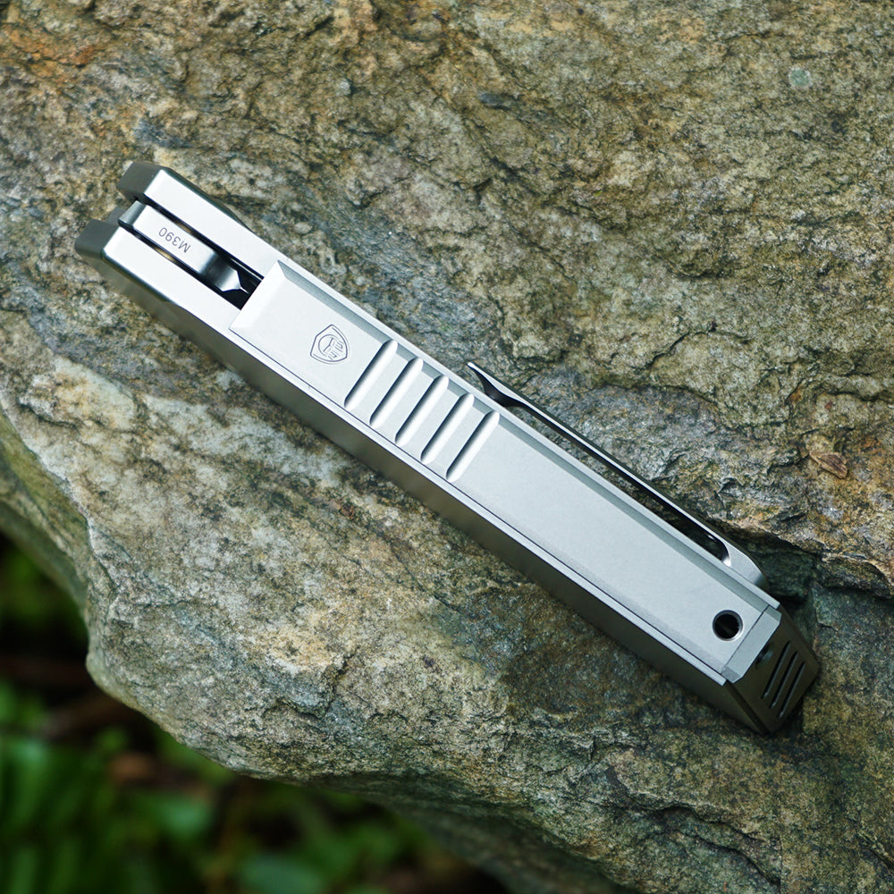 Mocenary MK-05(A) Original No-Screw M390 Blade Folding Knife Pocket Knife Mortise-and-Tenon Joints Quick Disassembly And Assembly EDC