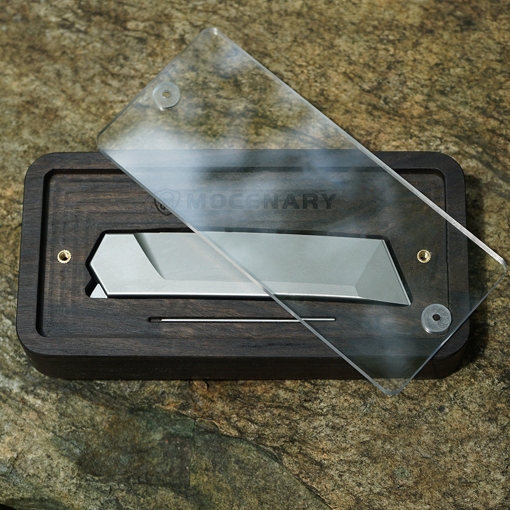 Mocenary MK-05(A) Original No-Screw M390 Blade Folding Knife Pocket Knife Mortise-and-Tenon Joints Quick Disassembly And Assembly EDC