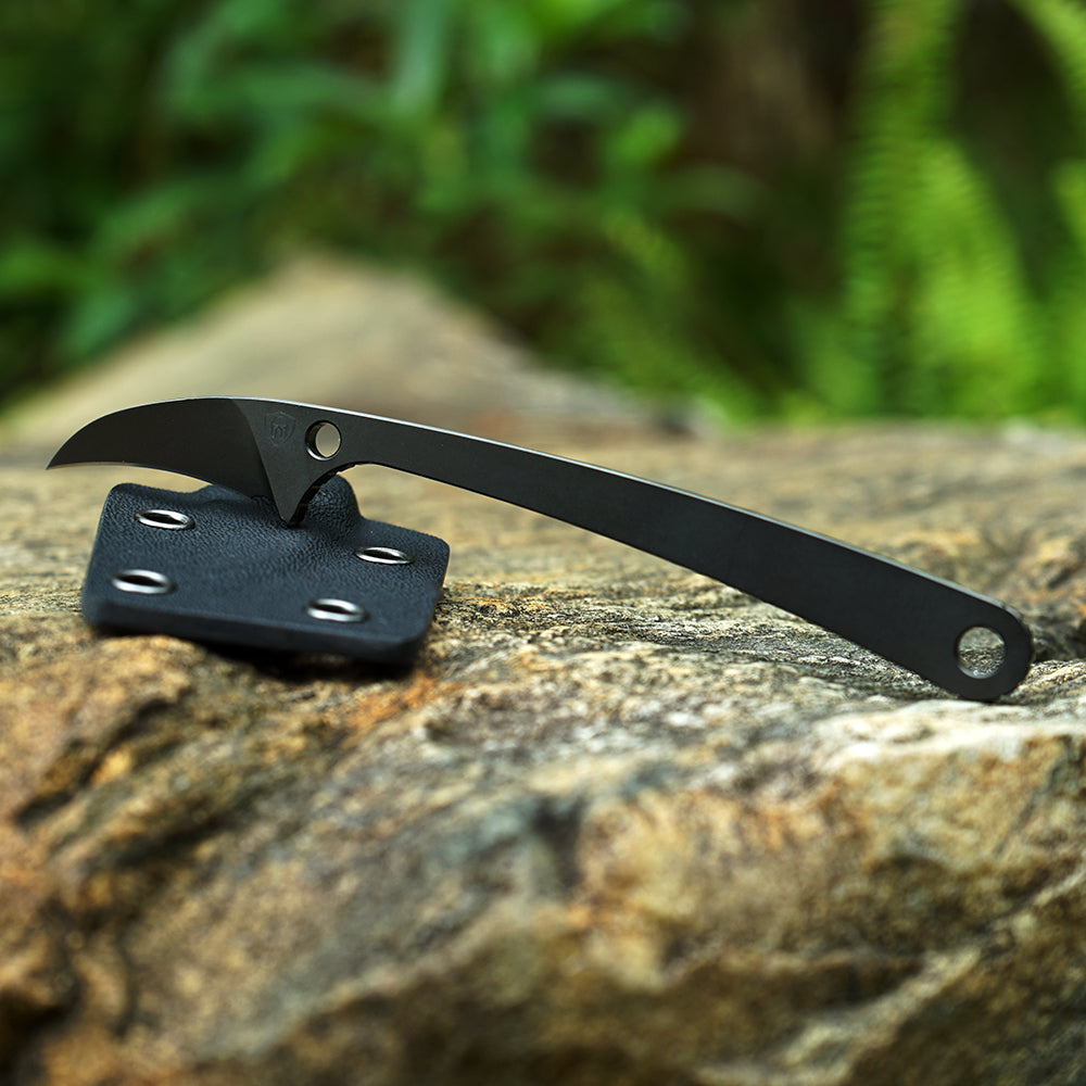 MK-17 14C28N/M390 Steel Mini Claw Knife Stone Washing/DLC