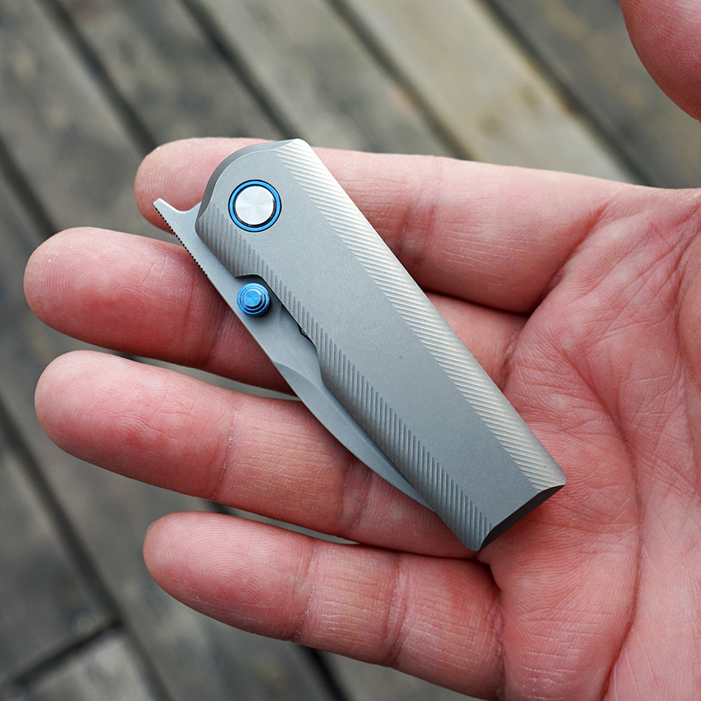 Mocenary Mini M390 Pocket Folding Knife Outdoor Tool EDC Knife MK-09S