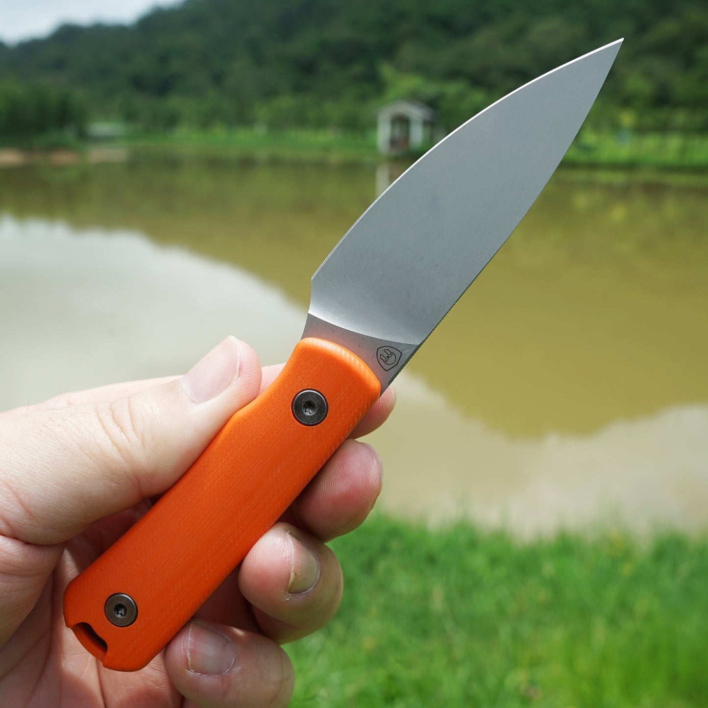 Mocenary MK-31 M390 Blade Small Fixed Blade Knife G10 Handle Kydex Sheath