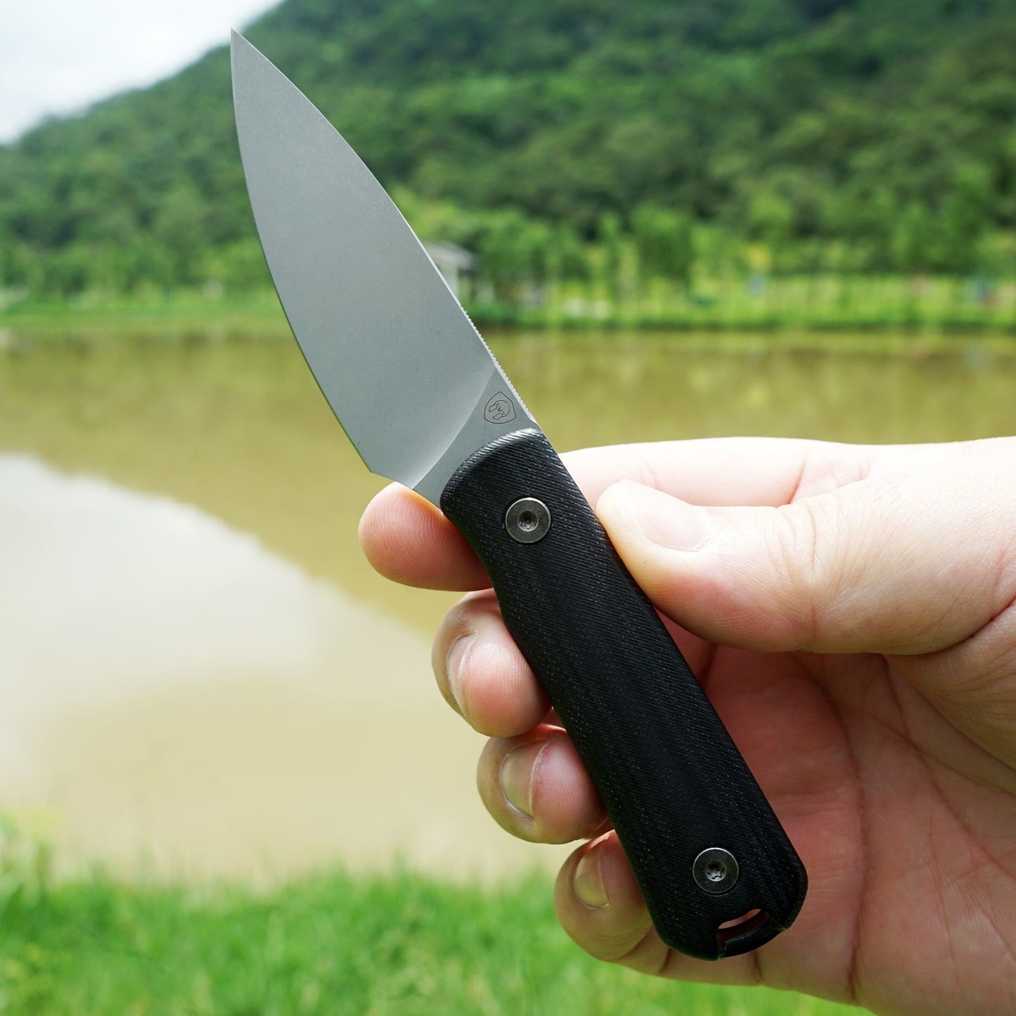 Mocenary MK-31 M390 Blade Small Fixed Blade Knife G10 Handle Kydex Sheath