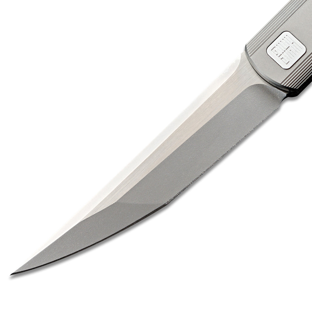 “墨”(MK-28) Tiguass Design M390 Blade Semi-Integrated Titanium Alloy Handle TiN/DLC Shipped In October 2025