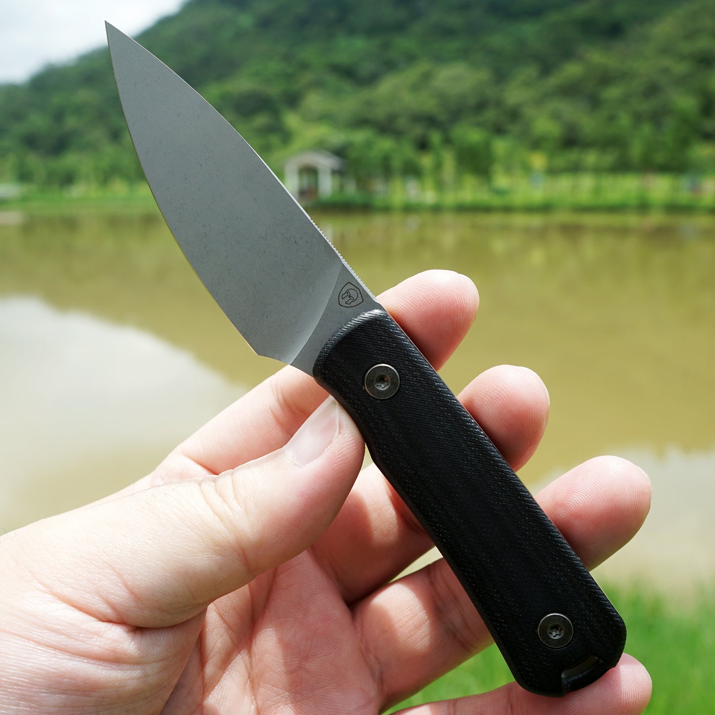 Mocenary MK-31 M390 Blade Small Fixed Blade Knife G10 Handle Kydex Sheath
