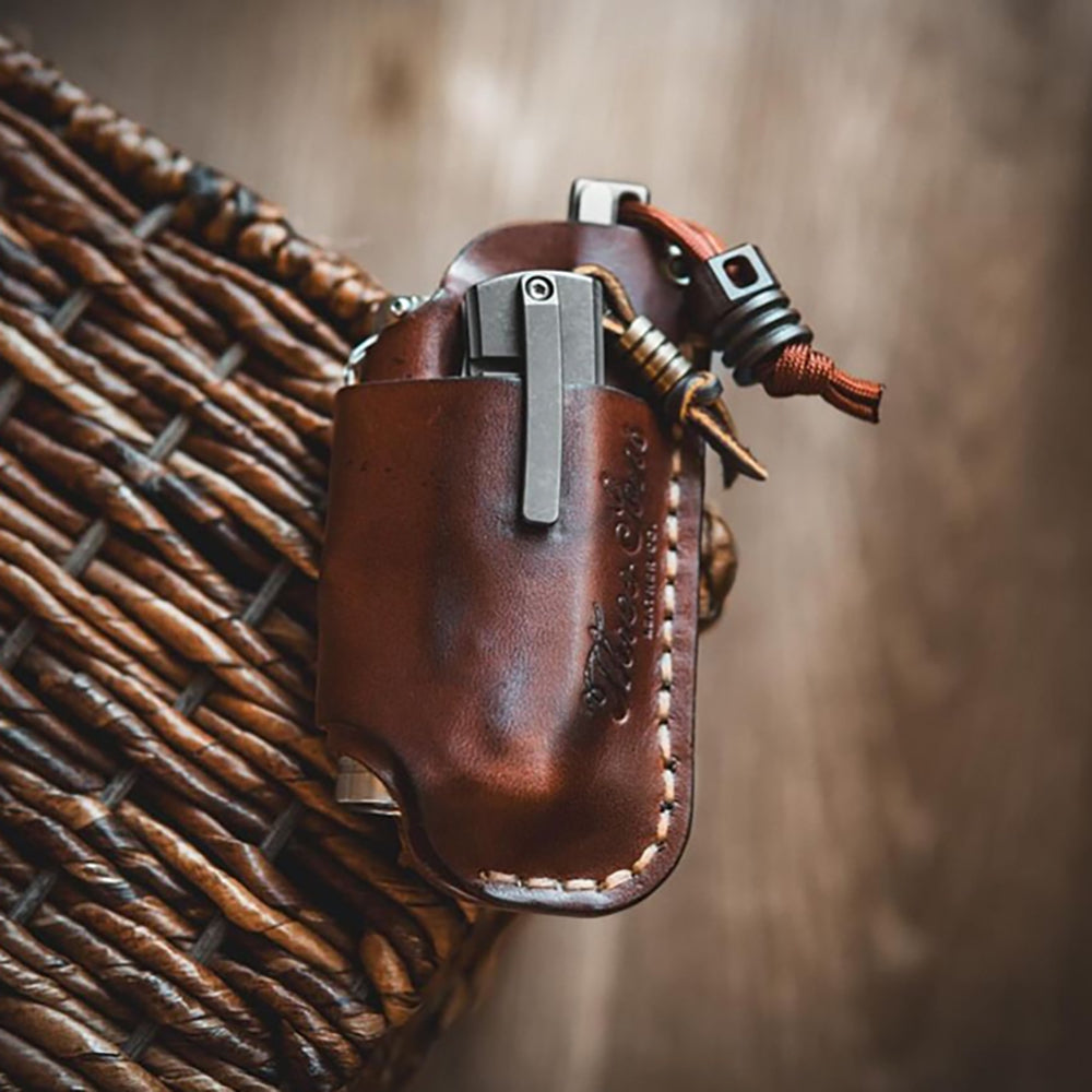 MK-06 M390 Steel Semi-One-Piece Titanium Handle Shipped In August