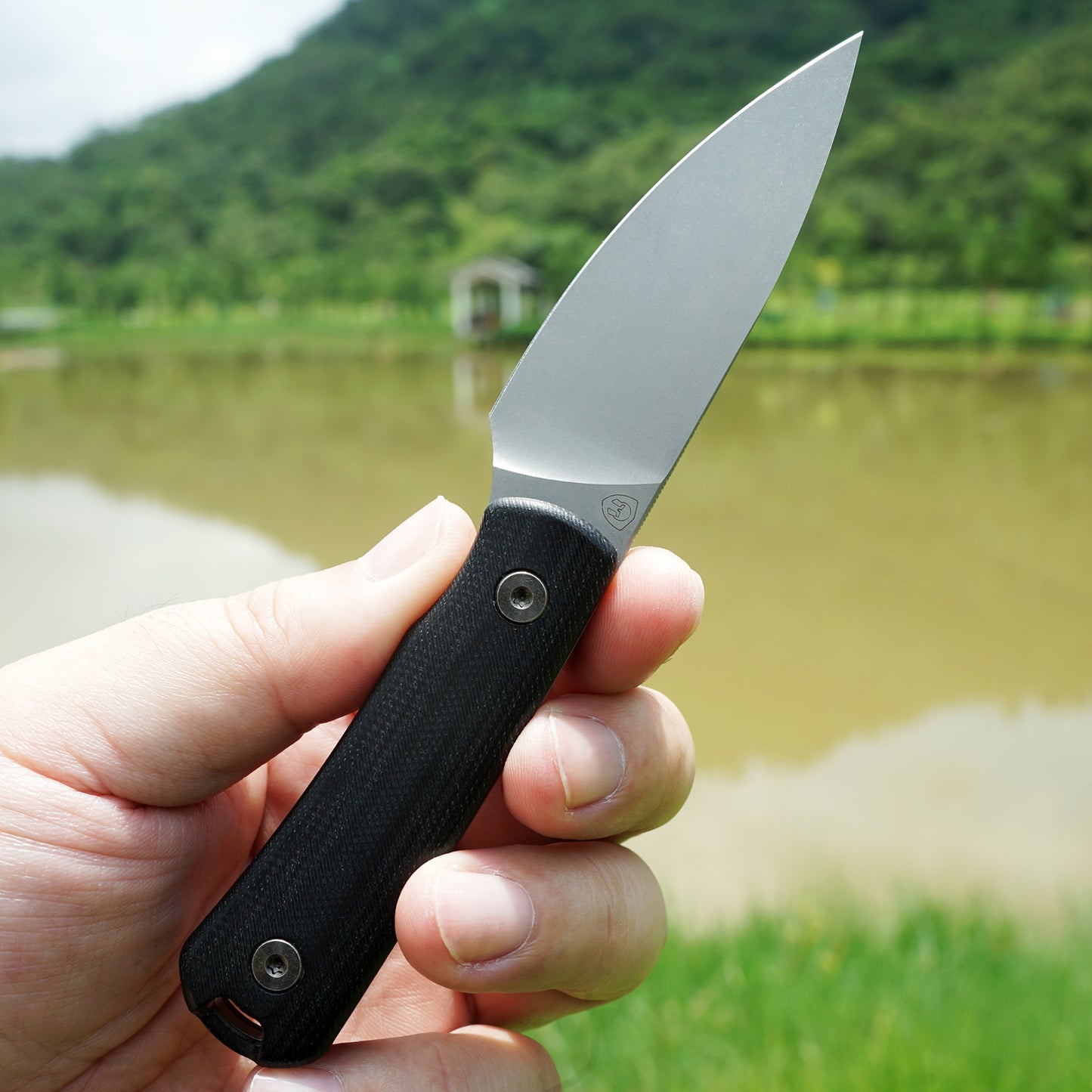 Mocenary MK-31 M390 Blade Small Fixed Blade Knife G10 Handle Kydex Sheath