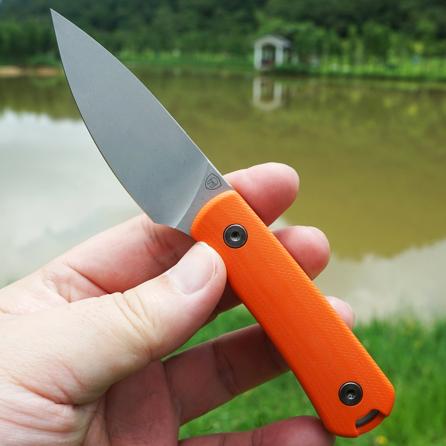 Mocenary MK-31 M390 Blade Small Fixed Blade Knife G10 Handle Kydex Sheath