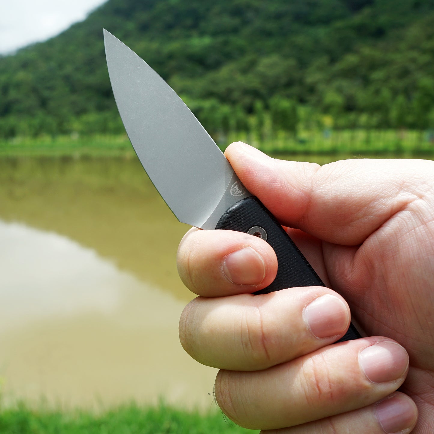 Mocenary MK-31 M390 Blade Small Fixed Blade Knife G10 Handle Kydex Sheath