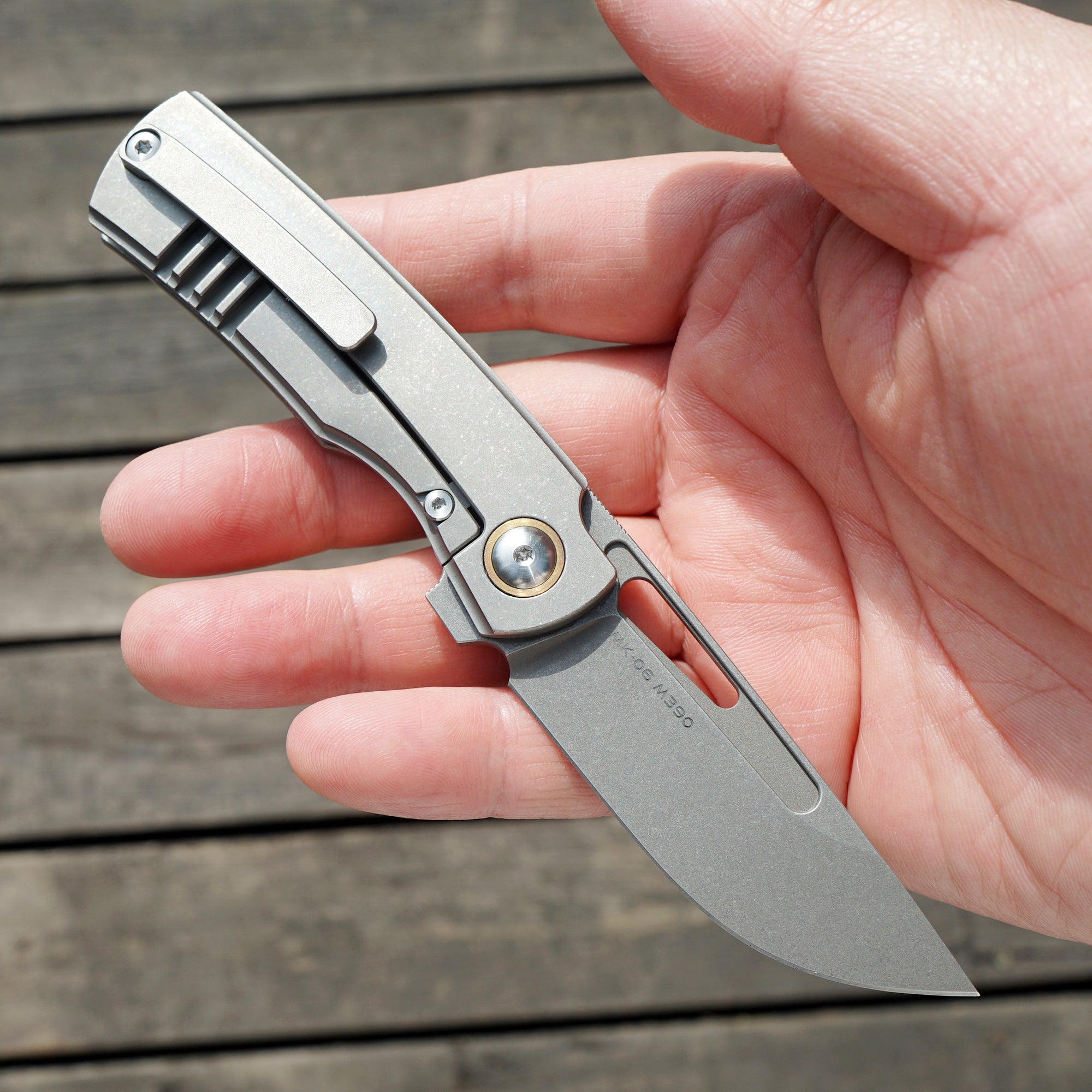 Mocenary MK-06(SW) with M390 Steel Blade,Professional EDC Folding Knif