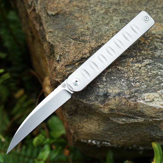 Pipefish MK-16(SW)  M390 Blade Tiguass Design Front Opening Stone Washing
