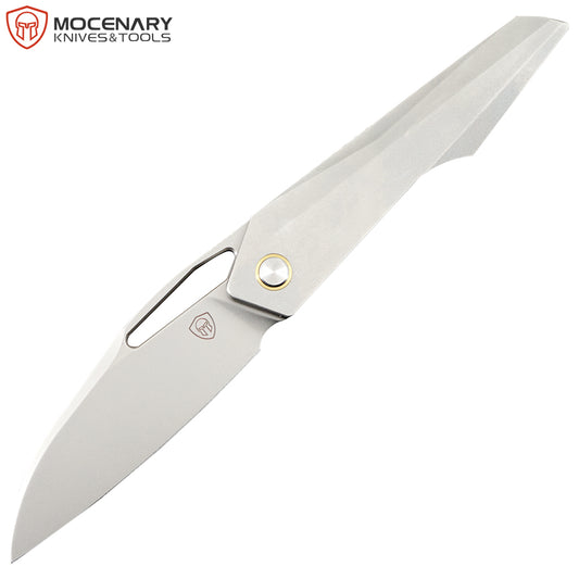 MocenaryKnives 20CV Pocket Folding Knives Hunting Knife Survival Tool Outdoor Camping Knife EDC One piece of Titanium Alloy MK-13