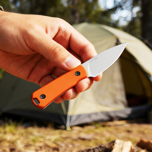 MK-31 Original M390 Fixed Blade Knife - Mini EDC Outdoor Utility Knife (Ships in 2 Months)