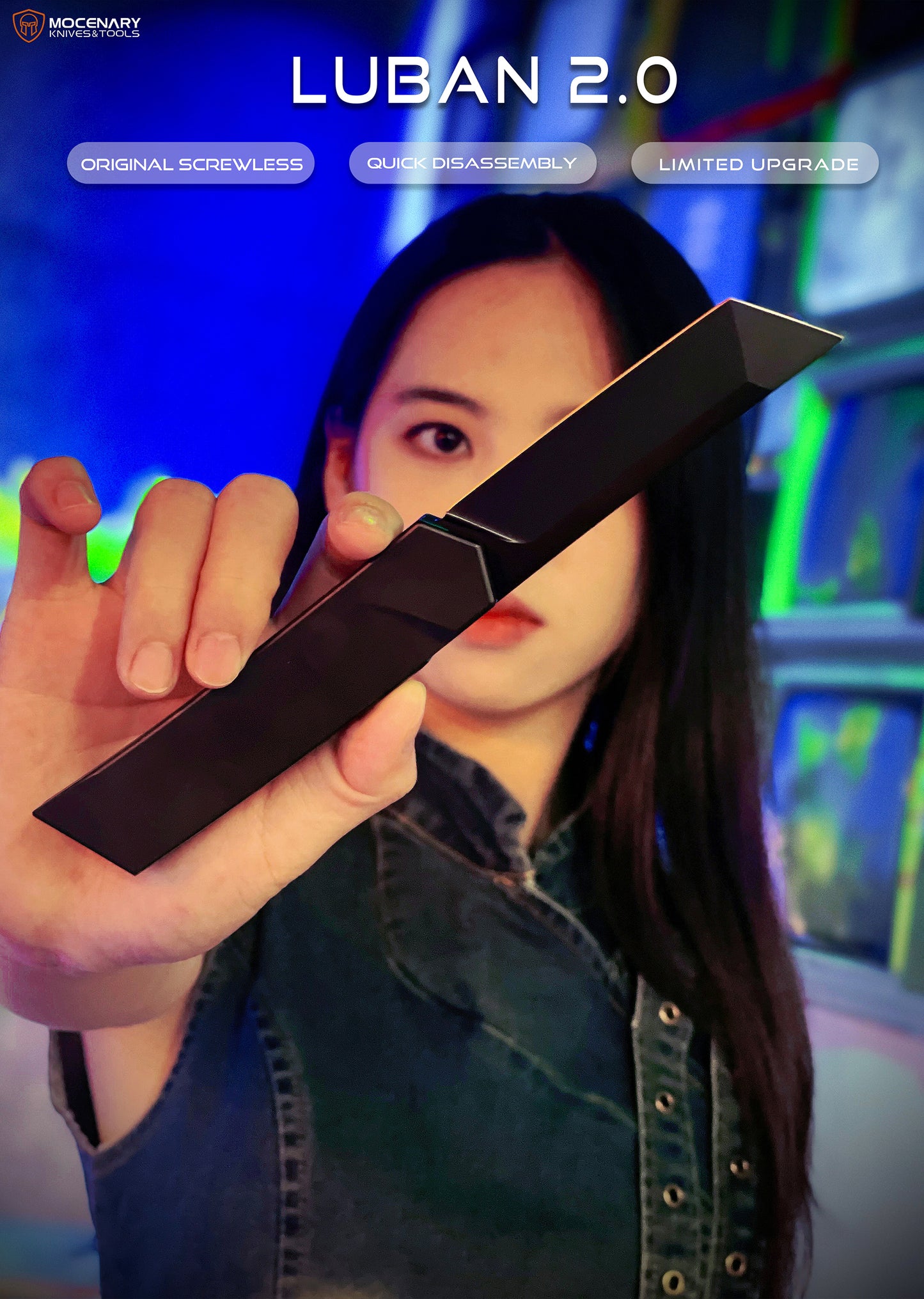 LuBan 2.0｜Limited Edition M398 Screwless Folder – Mortise & Tenon Architecture（Ships in 5 Months）