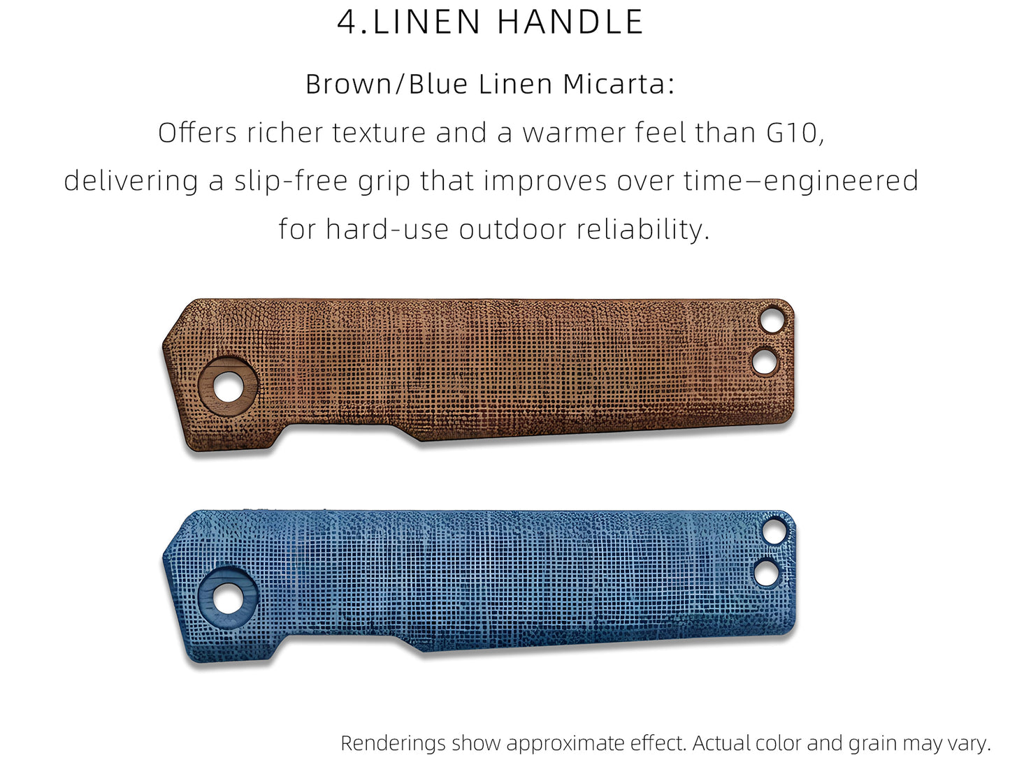 MK-09 Next-Gen D2 Steel Linen Micarta Handle - Multiple Deployment Options (Ships in 6 Months)