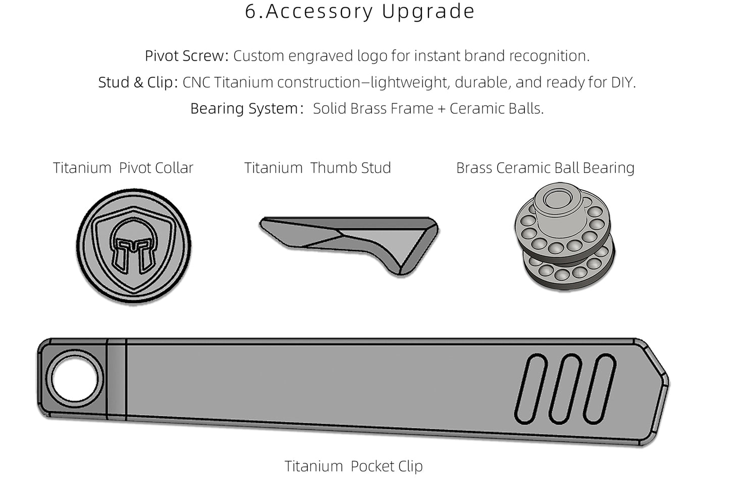 MK-09 Next-Gen｜M390 Steel & Semi-Integrated Titanium Handles Multiple Deployment (Ships in 6 Months)