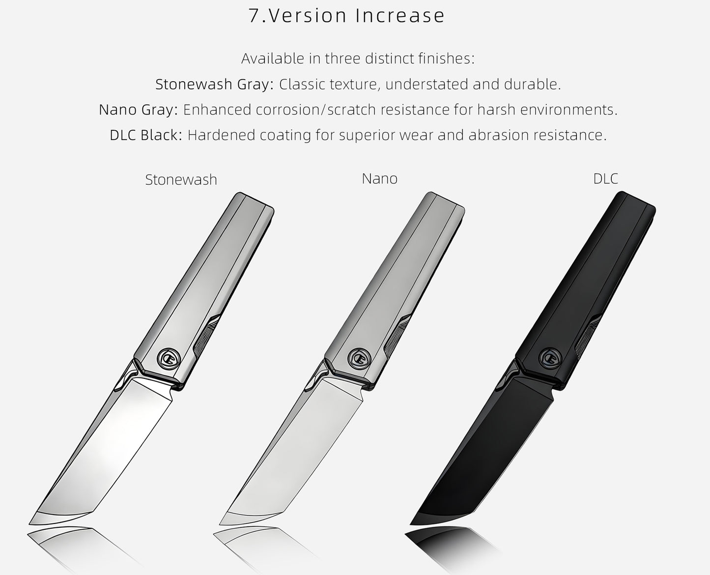 MK-09 Next-Gen｜M390 Steel & Semi-Integrated Titanium Handles Multiple Deployment (Ships in 6 Months)
