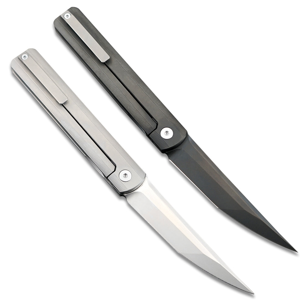 “墨”(MK-28) Tiguass Design M390 Blade Semi-Integrated Titanium Alloy Handle TiN/DLC Shipped In October 2025
