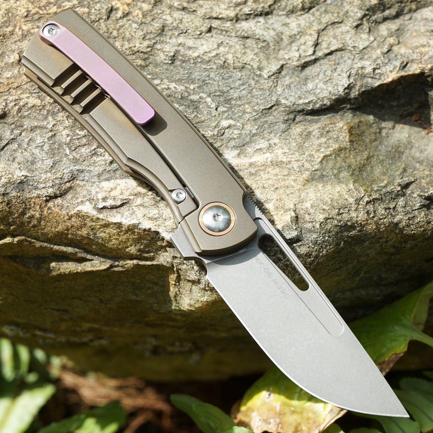 Mocenary MK-06(AZ) M390 Steel Blade,Professional EDC Folding Knife, Camping & Survival Tools Multiple opening Quick Open, Portable Pocket Knife