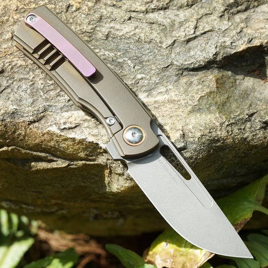 Mocenary MK-06(AZ) M390 Steel Blade,Professional EDC Folding Knife, Camping & Survival Tools Multiple opening Quick Open, Portable Pocket Knife