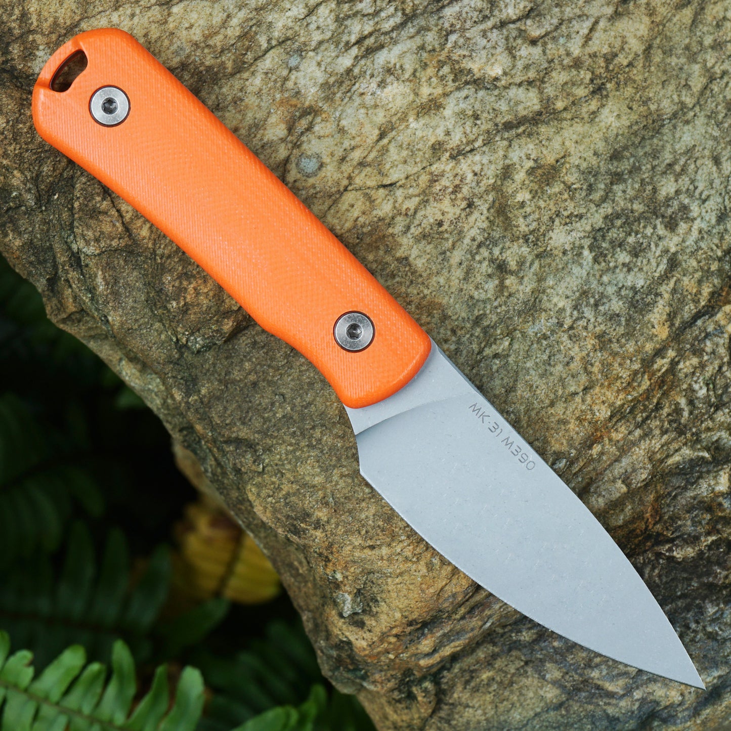 Mocenary MK-31 M390 Blade Small Fixed Blade Knife G10 Handle Kydex Sheath
