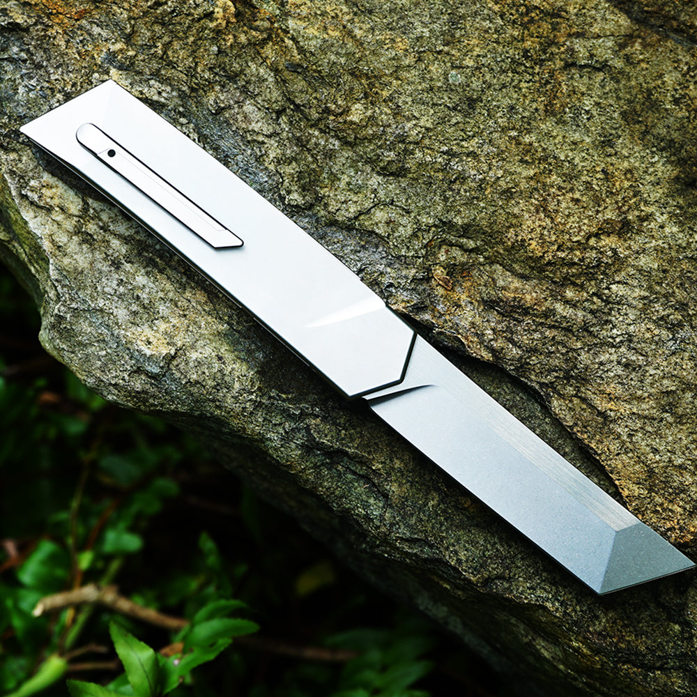 Mocenary MK-05(A)  Original No-Screw M390 Blade Folding Knife Pocket Knife Mortise-and-Tenon Joints Quick Disassembly And Assembly EDC