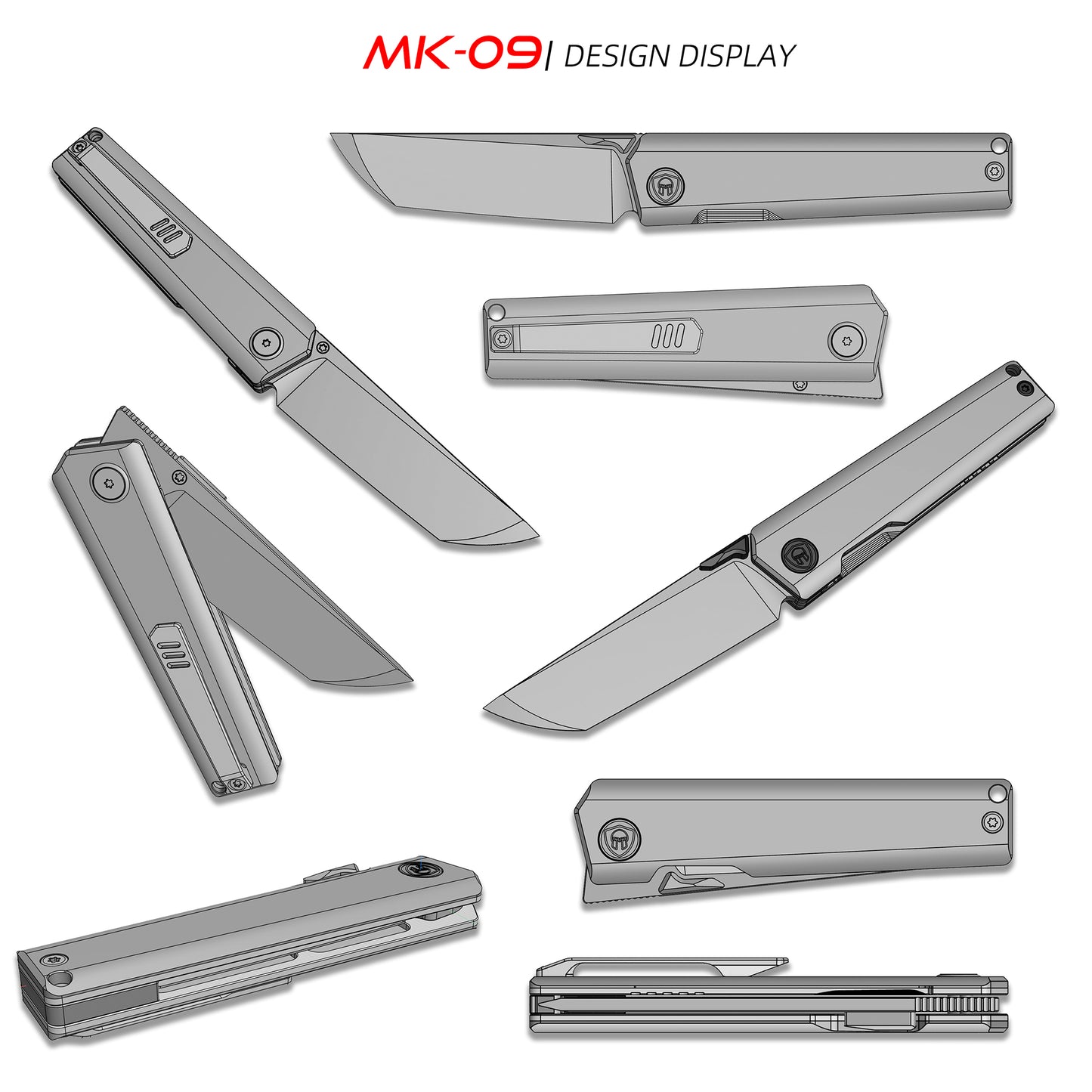 MK-09 Next-Gen D2 Steel Linen Micarta Handle - Multiple Deployment Options (Ships in 6 Months)