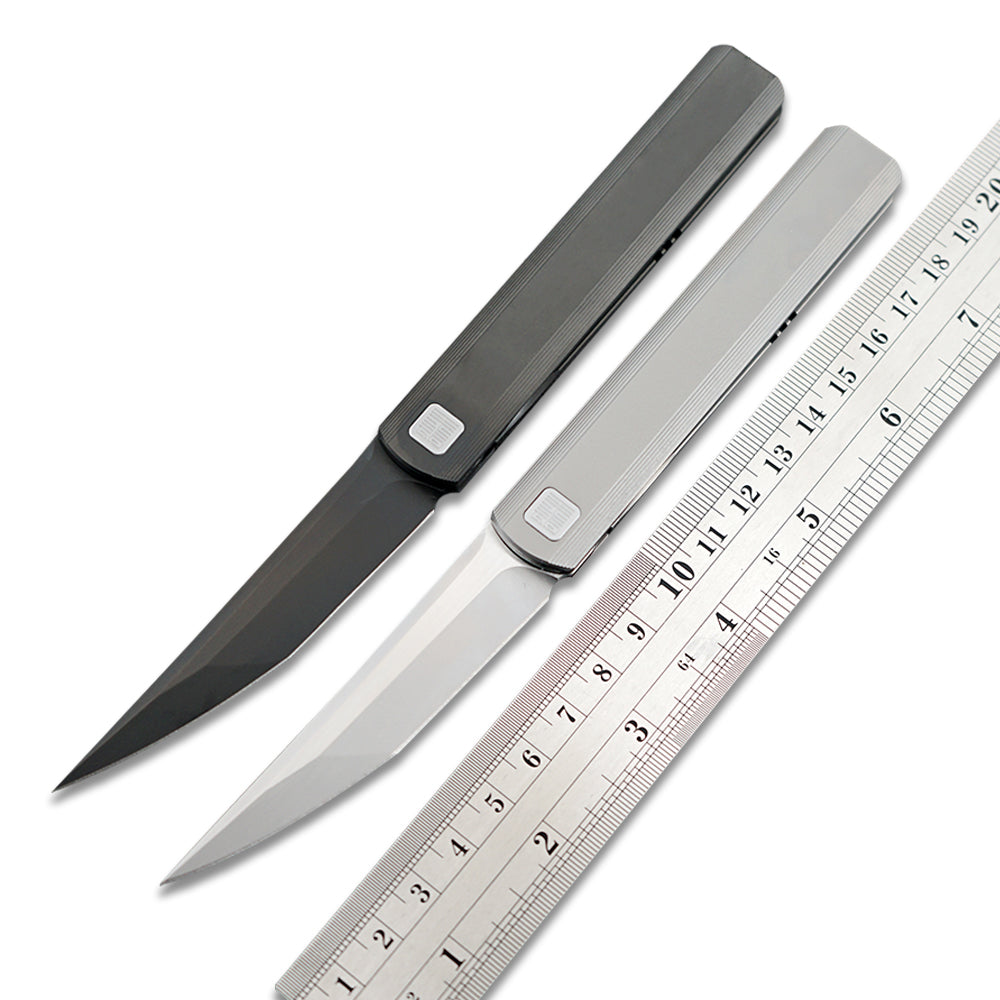 “墨”(MK-28) Tiguass Design M390 Blade Semi-Integrated Titanium Alloy Handle TiN/DLC Shipped In October 2025