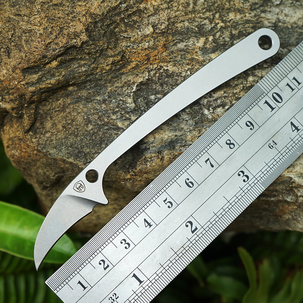 MK-17 14C28N/M390 Steel Mini Claw Knife Stone Washing/DLC