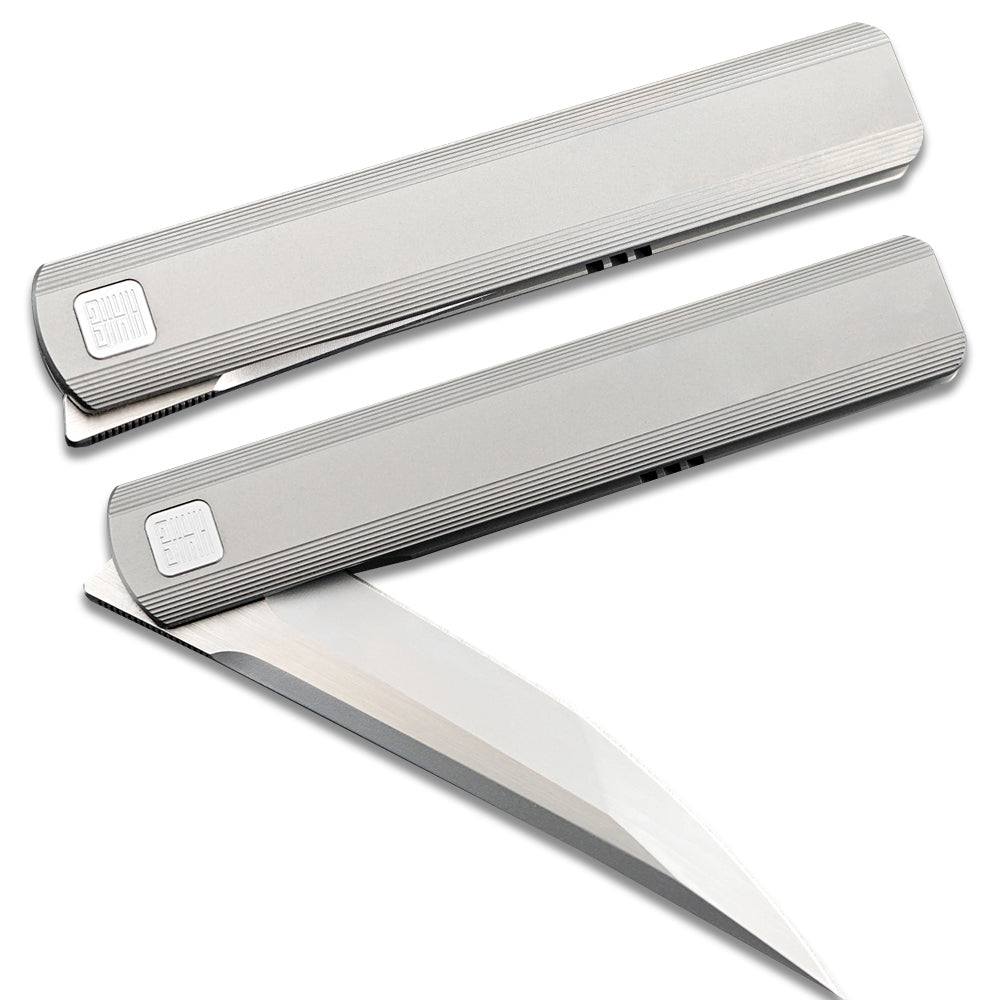 “墨”(MK-28) Tiguass Design M390 Blade Semi-Integrated Titanium Alloy Handle TiN/DLC Shipped In October 2025