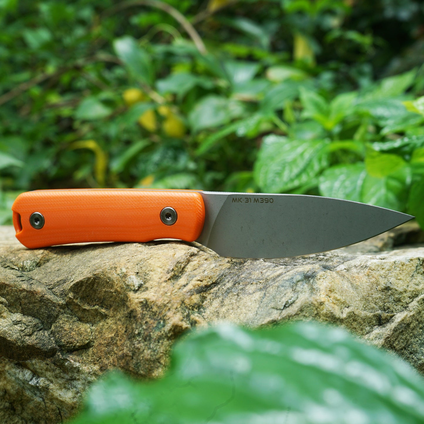 Mocenary MK-31 M390 Blade Small Fixed Blade Knife G10 Handle Kydex Sheath