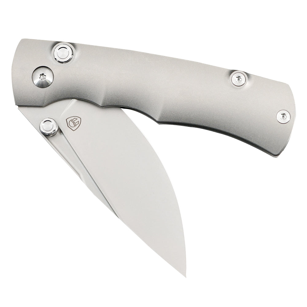 Mocenary Knives Original CPM 20CV Blade Folding Knife Pocket Knife Tactical Knife Camping Knives Outdoor Tool TC4 Titanium EDC MK-03