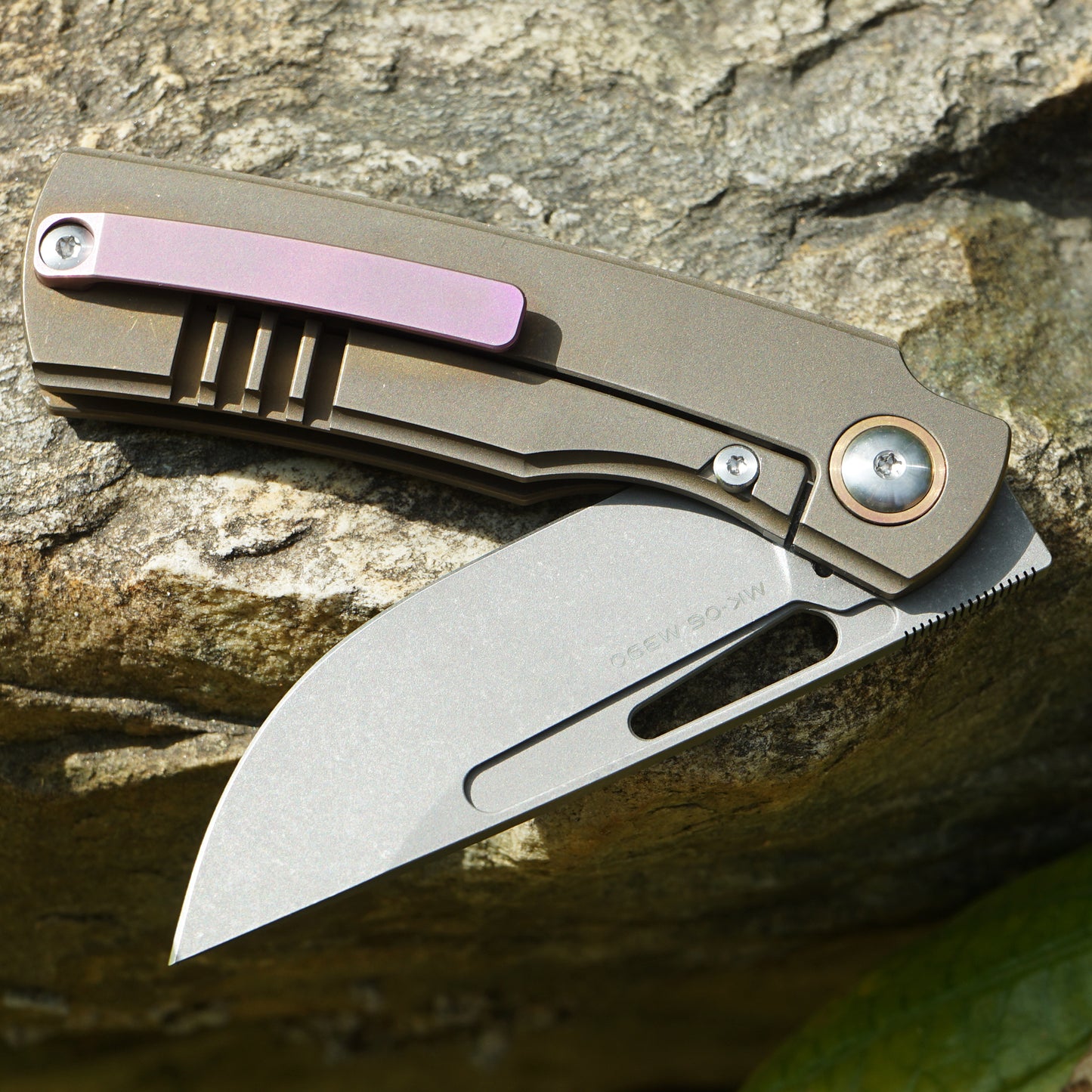 Mocenary MK-06(AZ) M390 Steel Blade,Professional EDC Folding Knife, Camping & Survival Tools Multiple opening Quick Open, Portable Pocket Knife