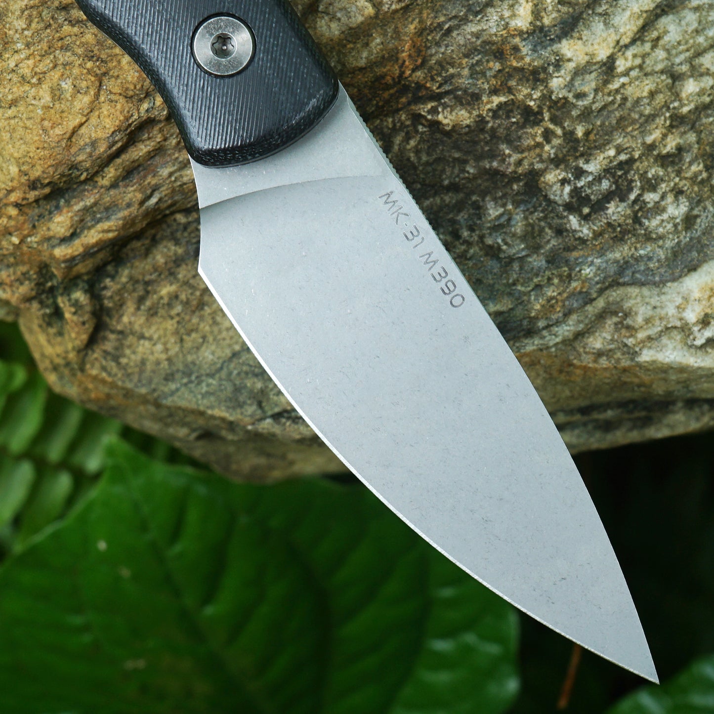 Mocenary MK-31 M390 Blade Small Fixed Blade Knife G10 Handle Kydex Sheath