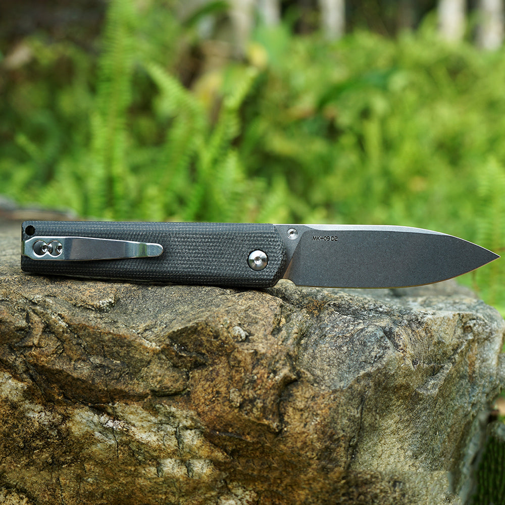 MK-09 D2(SW)  D2 Steel  Front Open Stone Wash