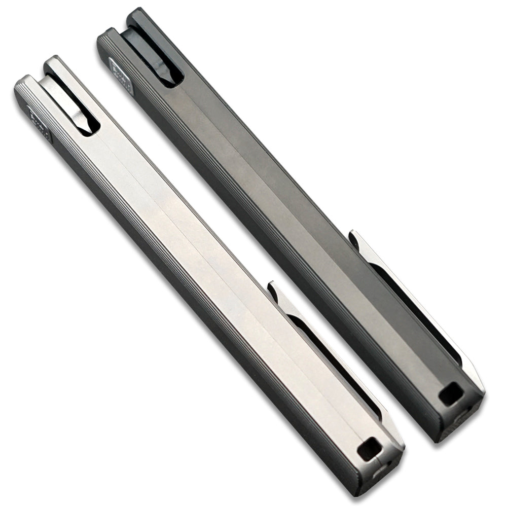 “墨”(MK-28) Tiguass Design M390 Blade Semi-Integrated Titanium Alloy Handle TiN/DLC Shipped In October 2025