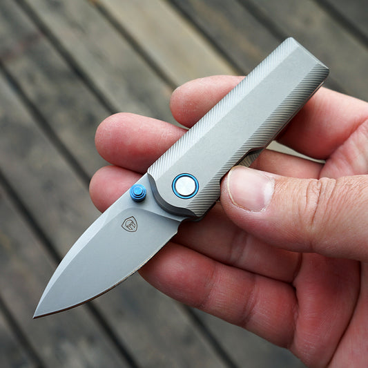 Mocenary Mini M390 Pocket Folding Knife Outdoor Tool EDC Knife MK-09S