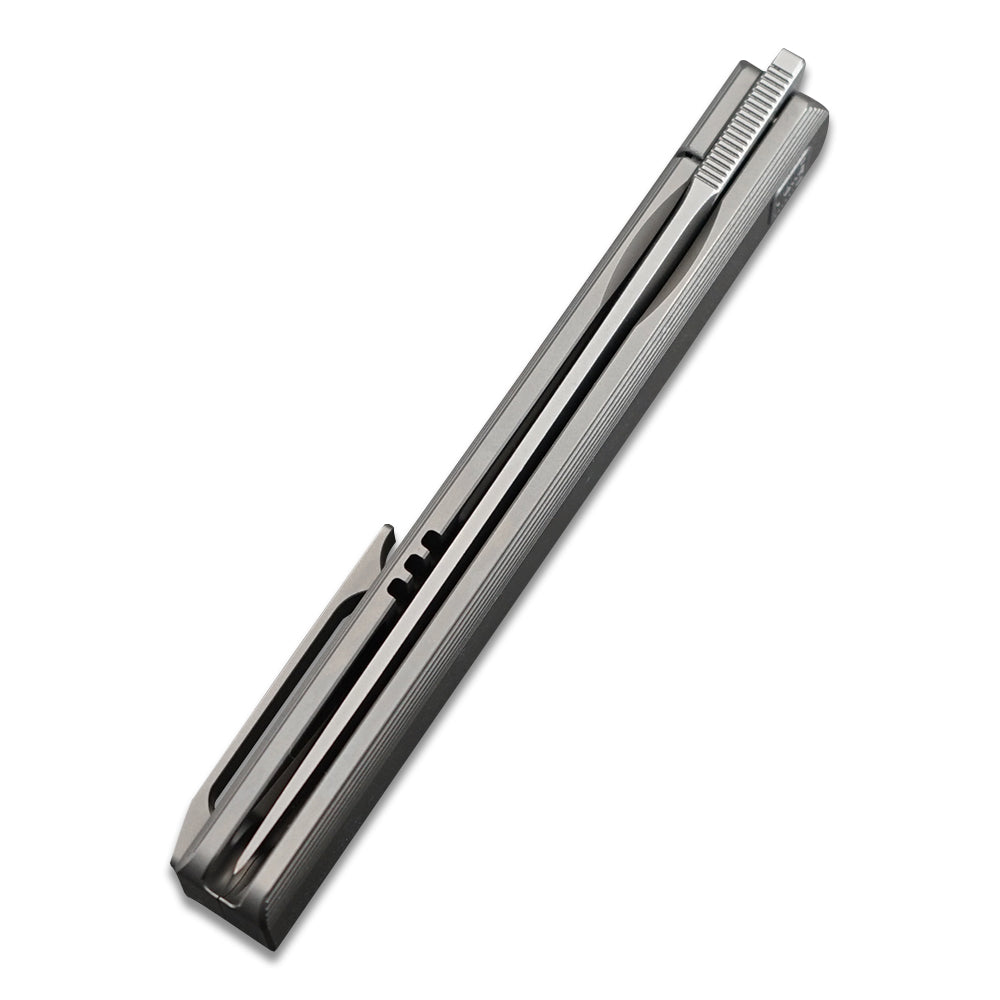 “墨”(MK-28) Tiguass Design M390 Blade Semi-Integrated Titanium Alloy Handle TiN/DLC Shipped In October 2025